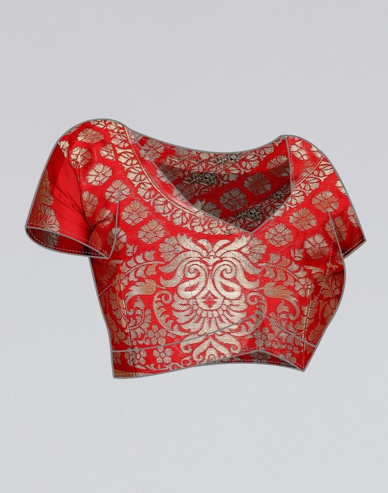 Royal Blue Plain Chiffon Saree