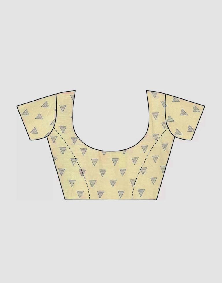 Multicoloured Printed Chiffon Saree