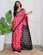 Pink Printed Cotton Saree