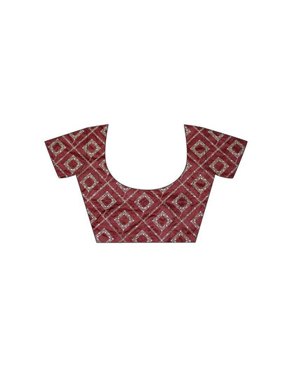 Pista Green Plain Chiffon Saree