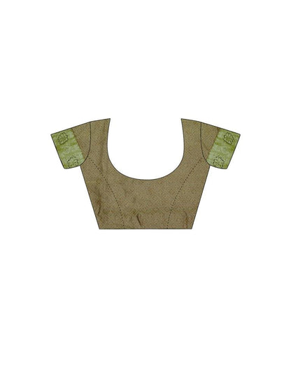 Maroon Jacquard Silk Saree