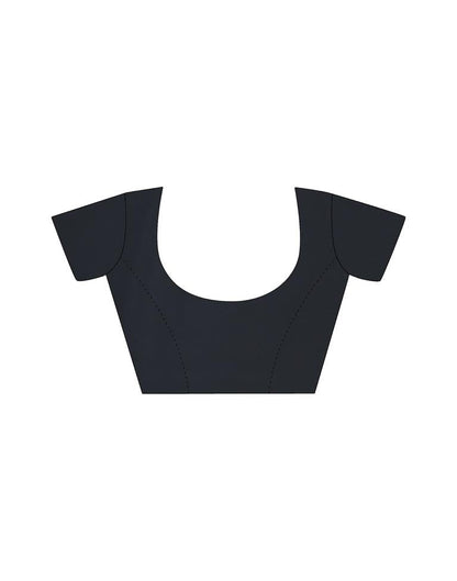 Light Beige  Printed Silk Saree