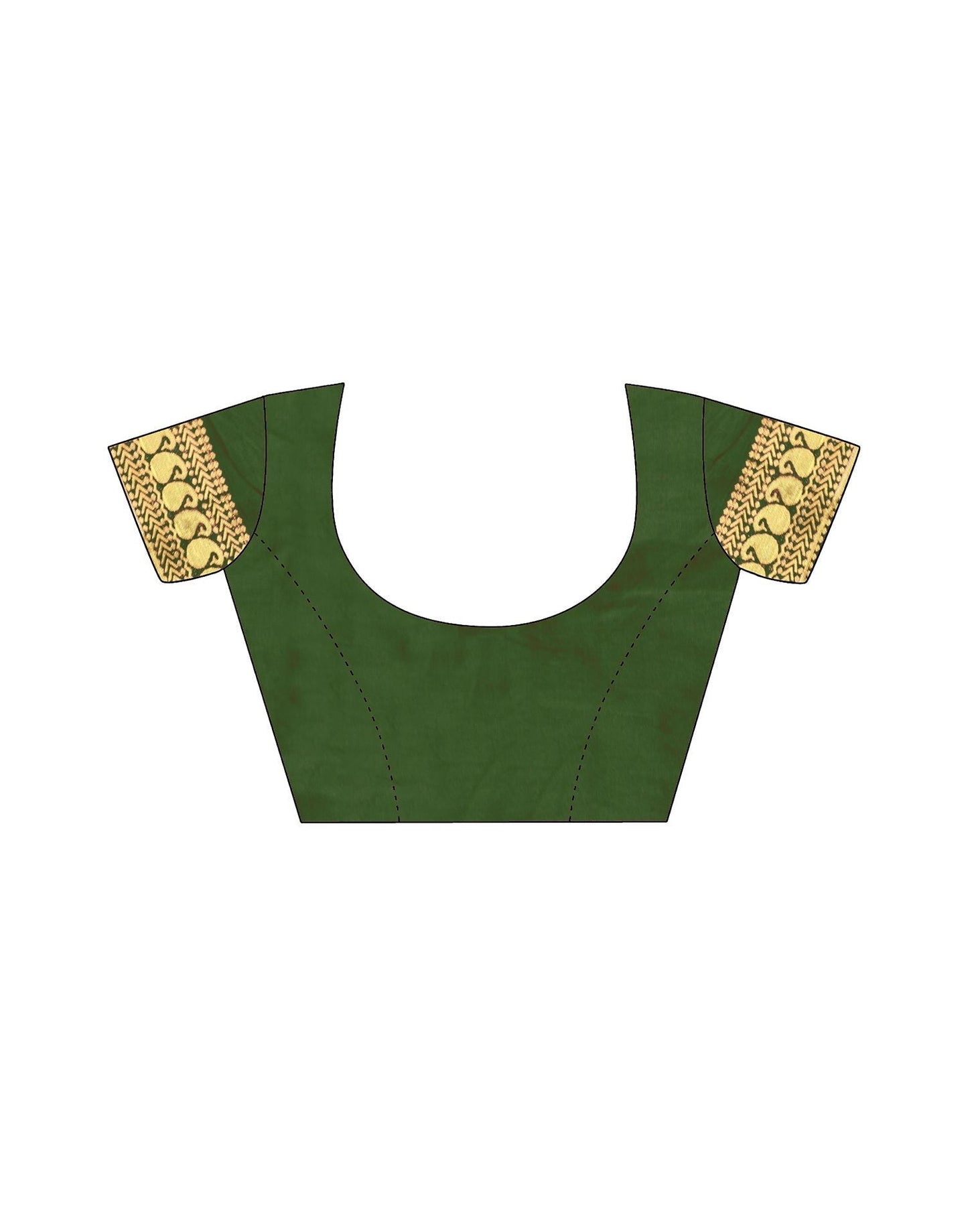 Maroon Jacquard Silk Saree