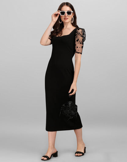 Black Pencil Dress | Sudathi