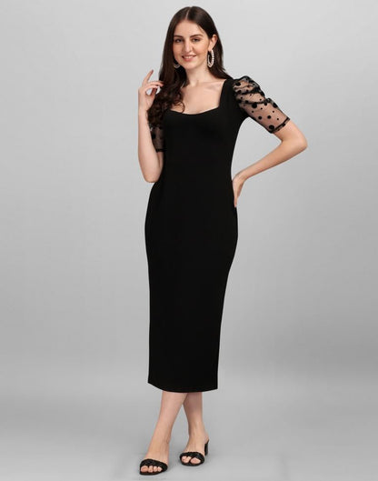 Black Pencil Dress | Sudathi