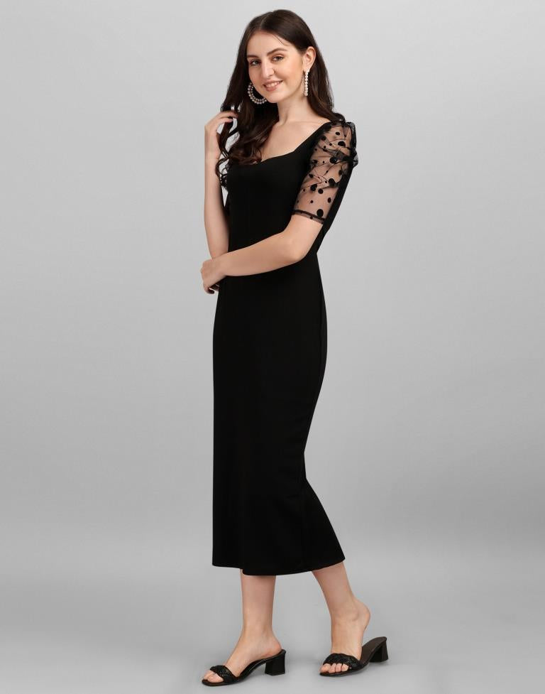 Black Pencil Dress | Sudathi