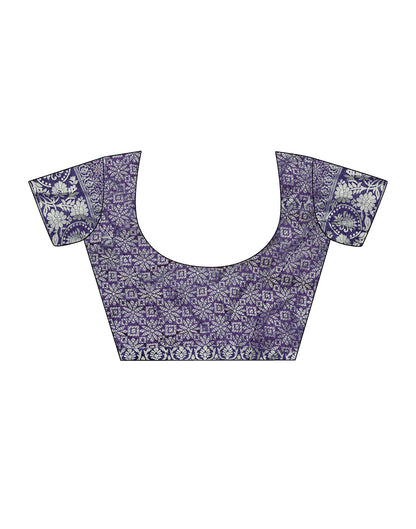 Pink Banarasi Silk Saree