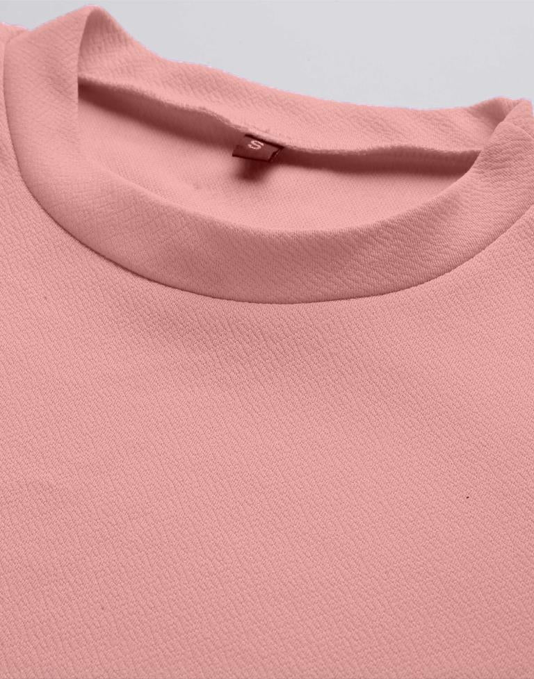 Peach Puff Sleeve Top | Sudathi
