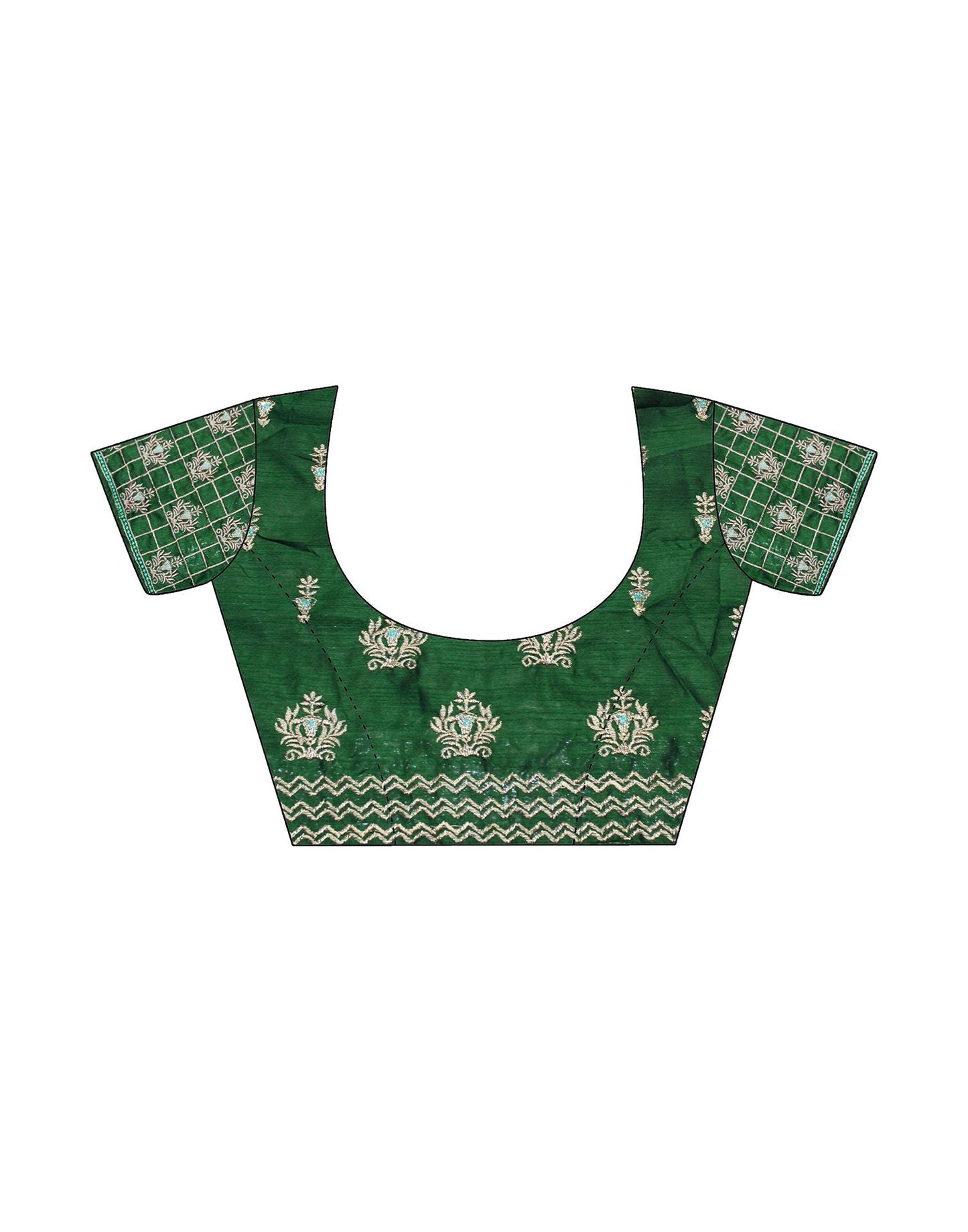 Light Mint Green Plain Silk Saree