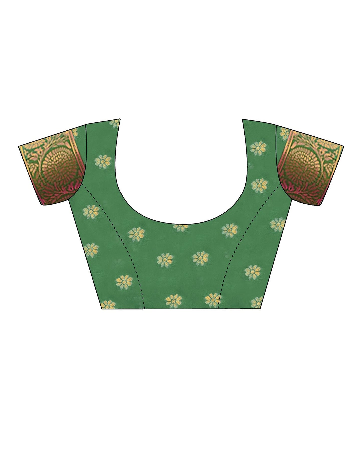 Purple Jacquard Silk Saree