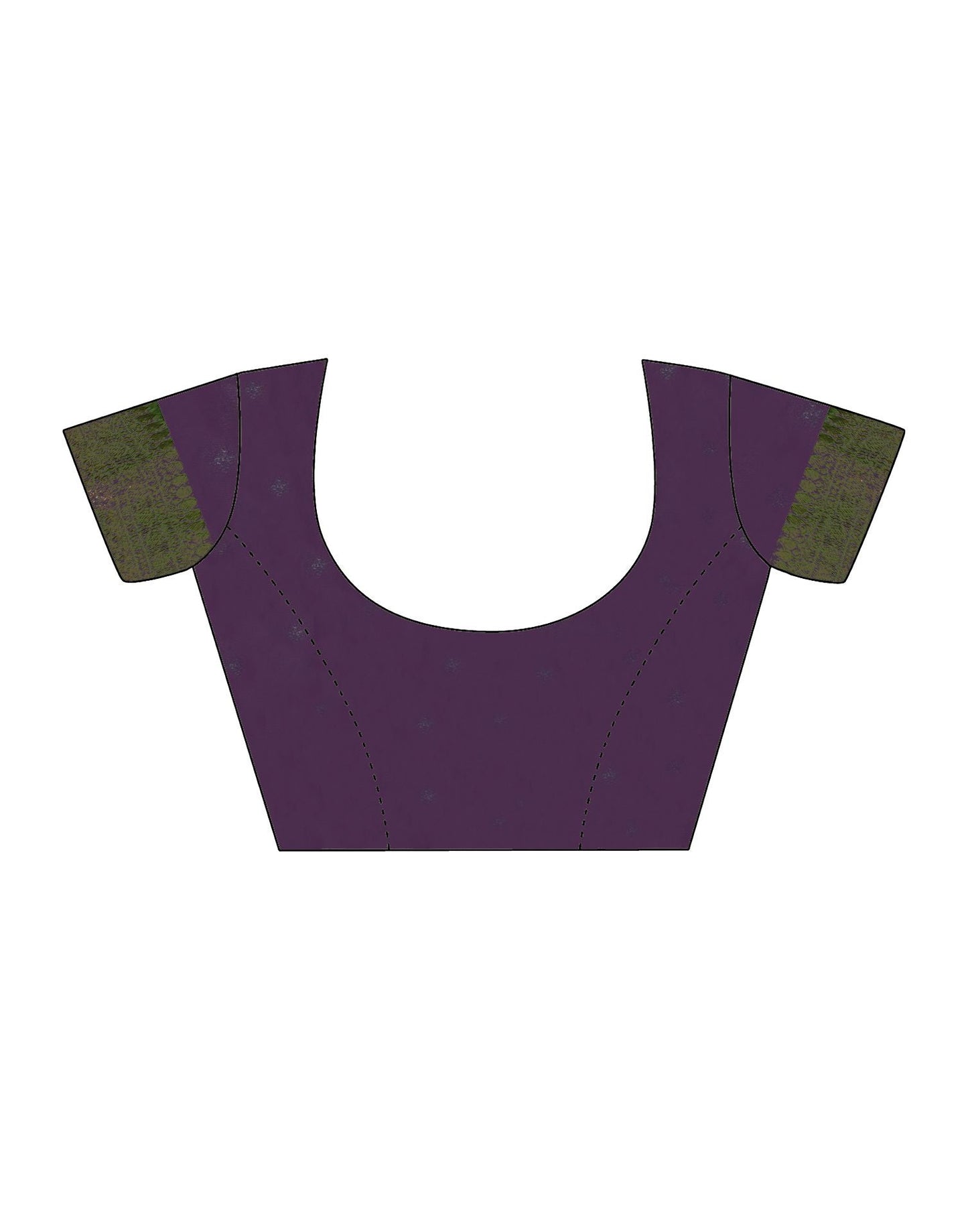 Rama Green Jacquard Silk Saree