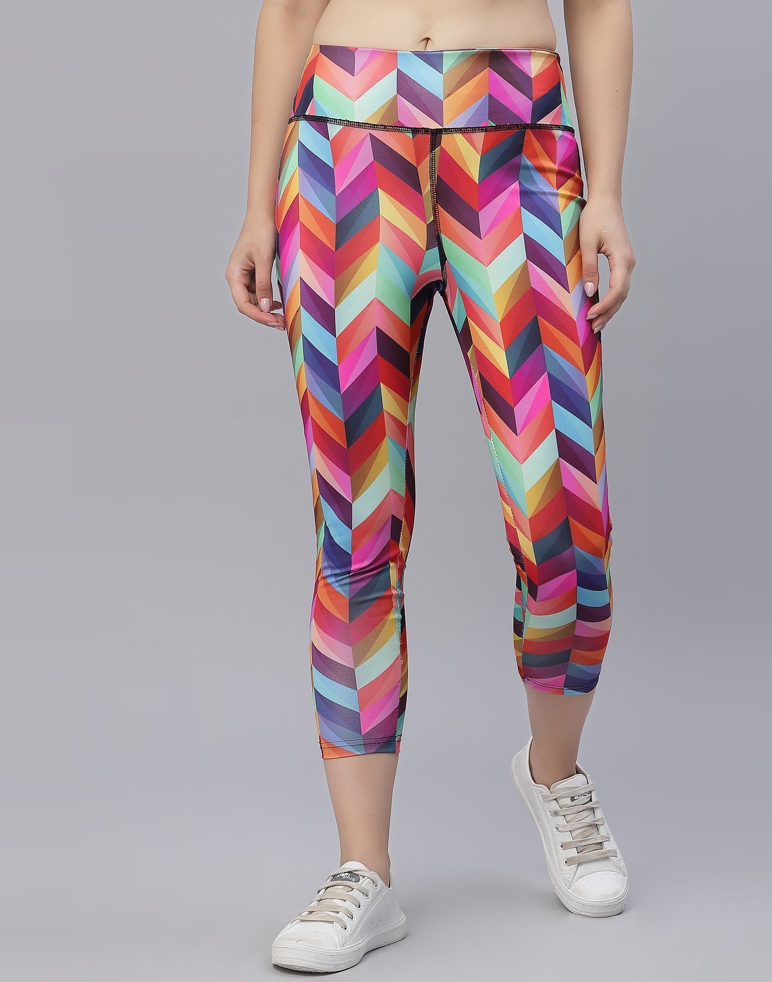 Multicolour Printed Track Pant | Leemboodi
