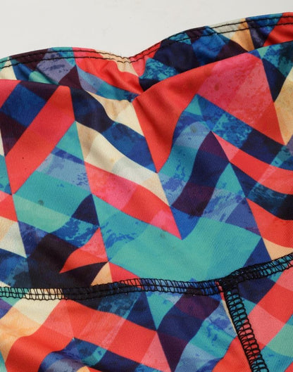 Multicolour Printed Track Pant | Leemboodi