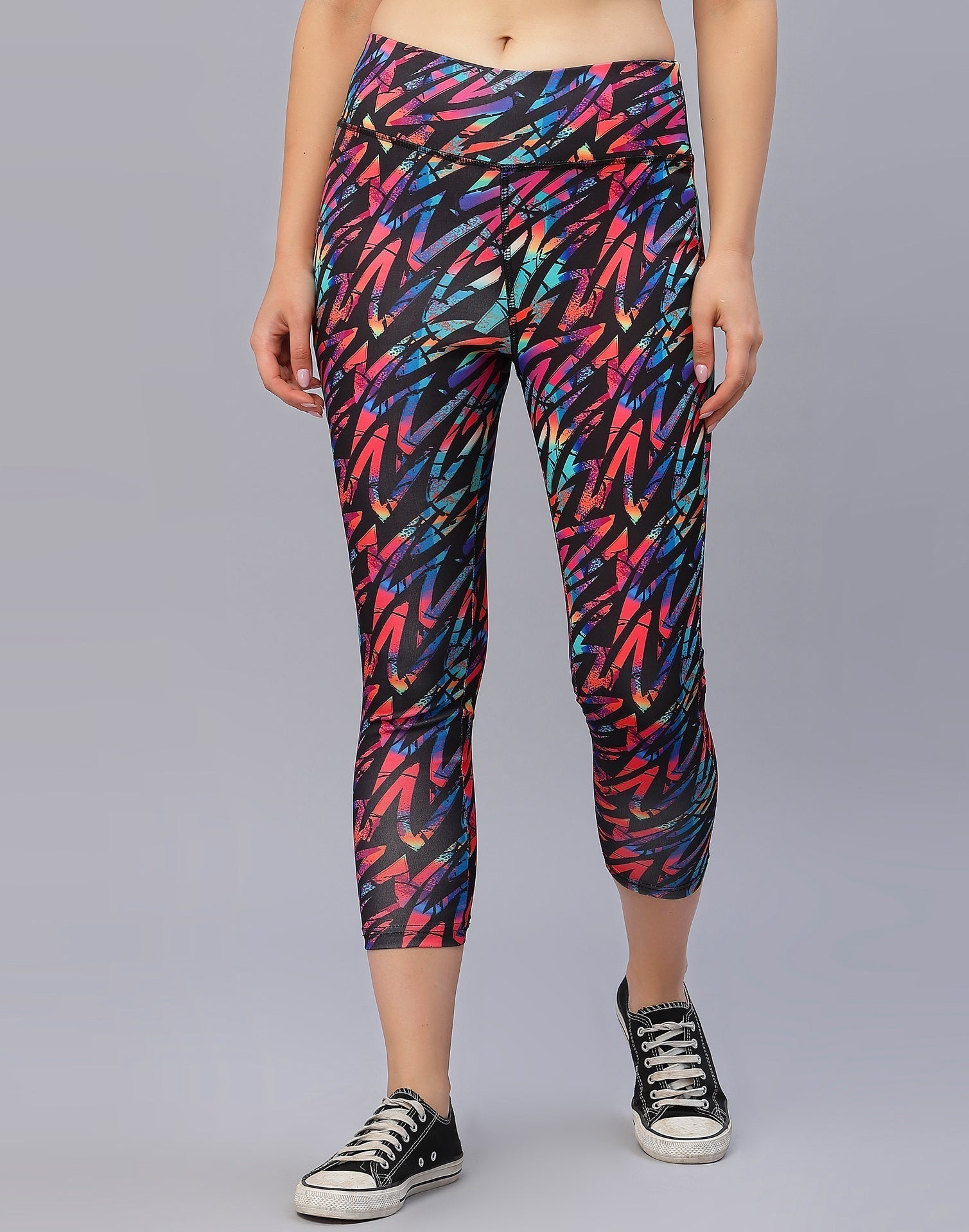 Multicolour Printed Track Pant | Leemboodi