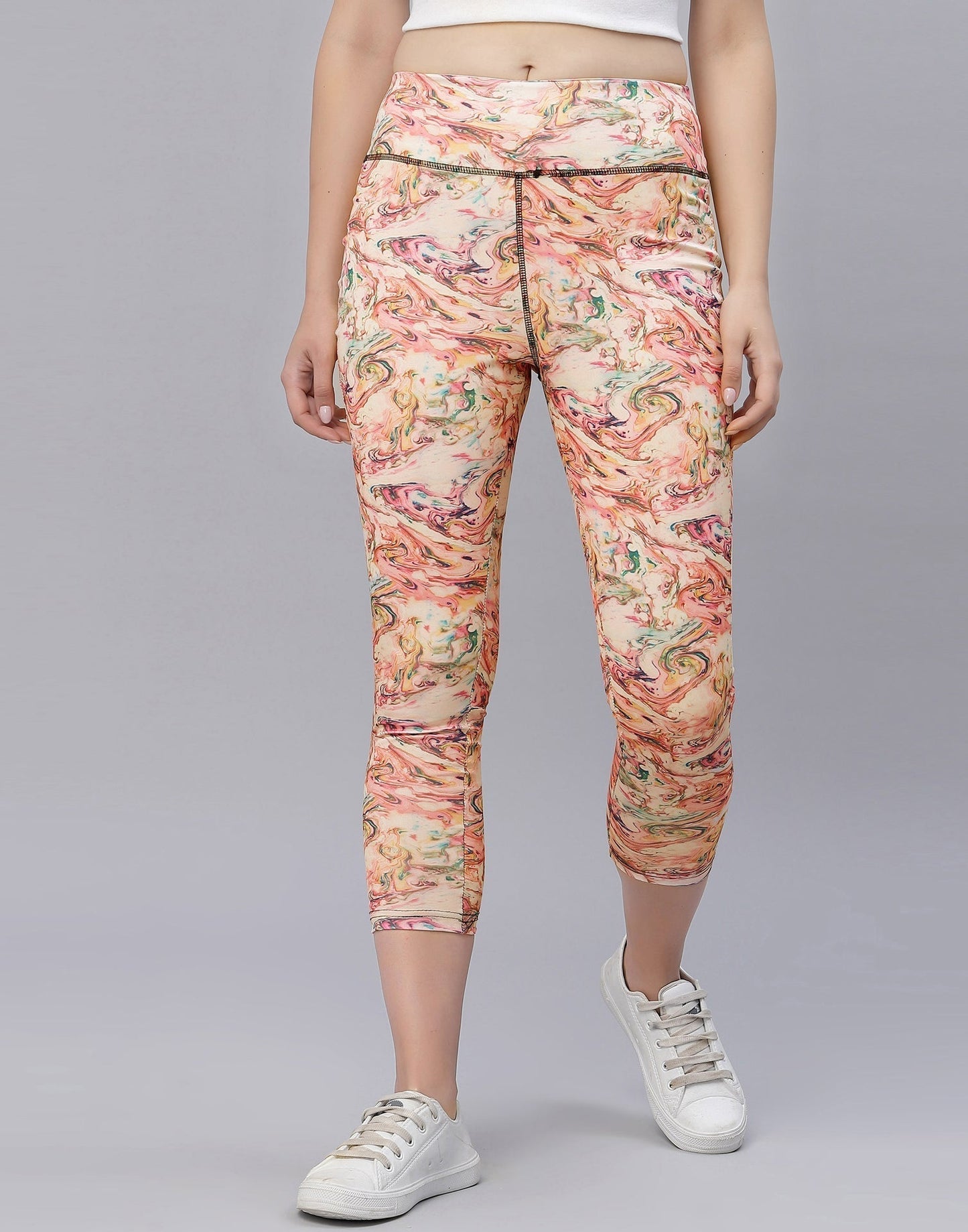 Multicolour Printed Track Pant | Leemboodi