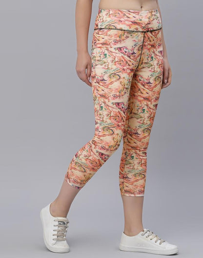 Multicolour Printed Track Pant | Leemboodi