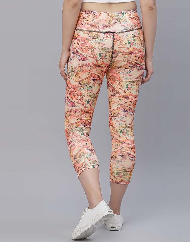 Multicolour Printed Track Pant | Leemboodi