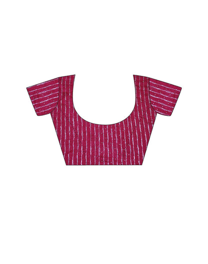 Rama Green Plain Silk Saree