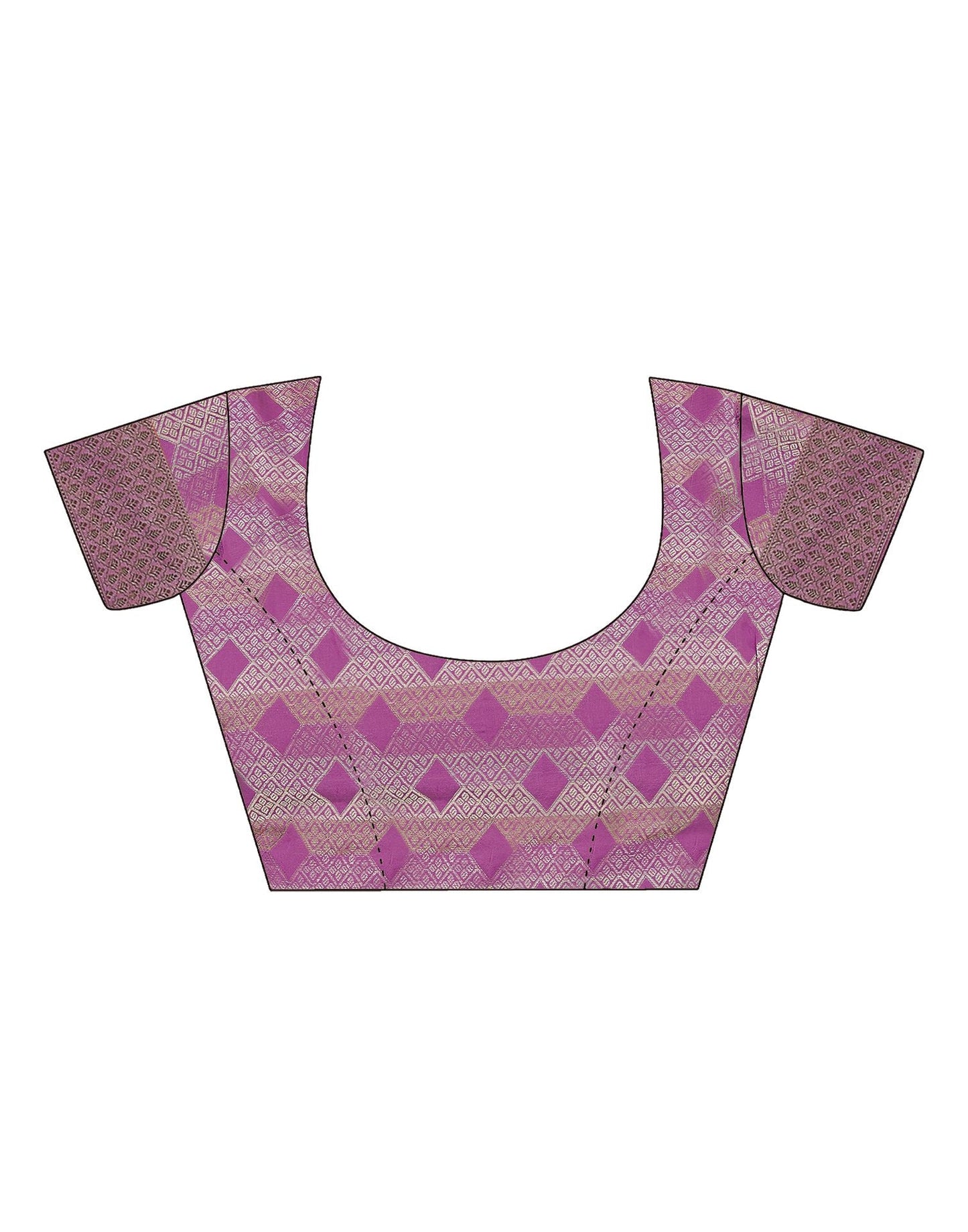 Turquoise  Jacquard Organza Saree