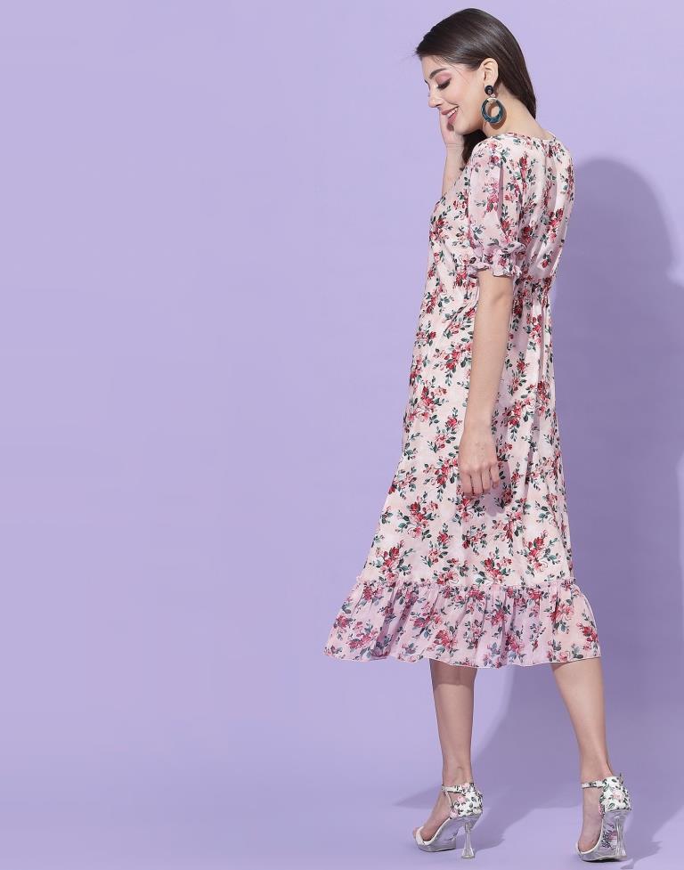 Pink Floral Dress | Sudathi