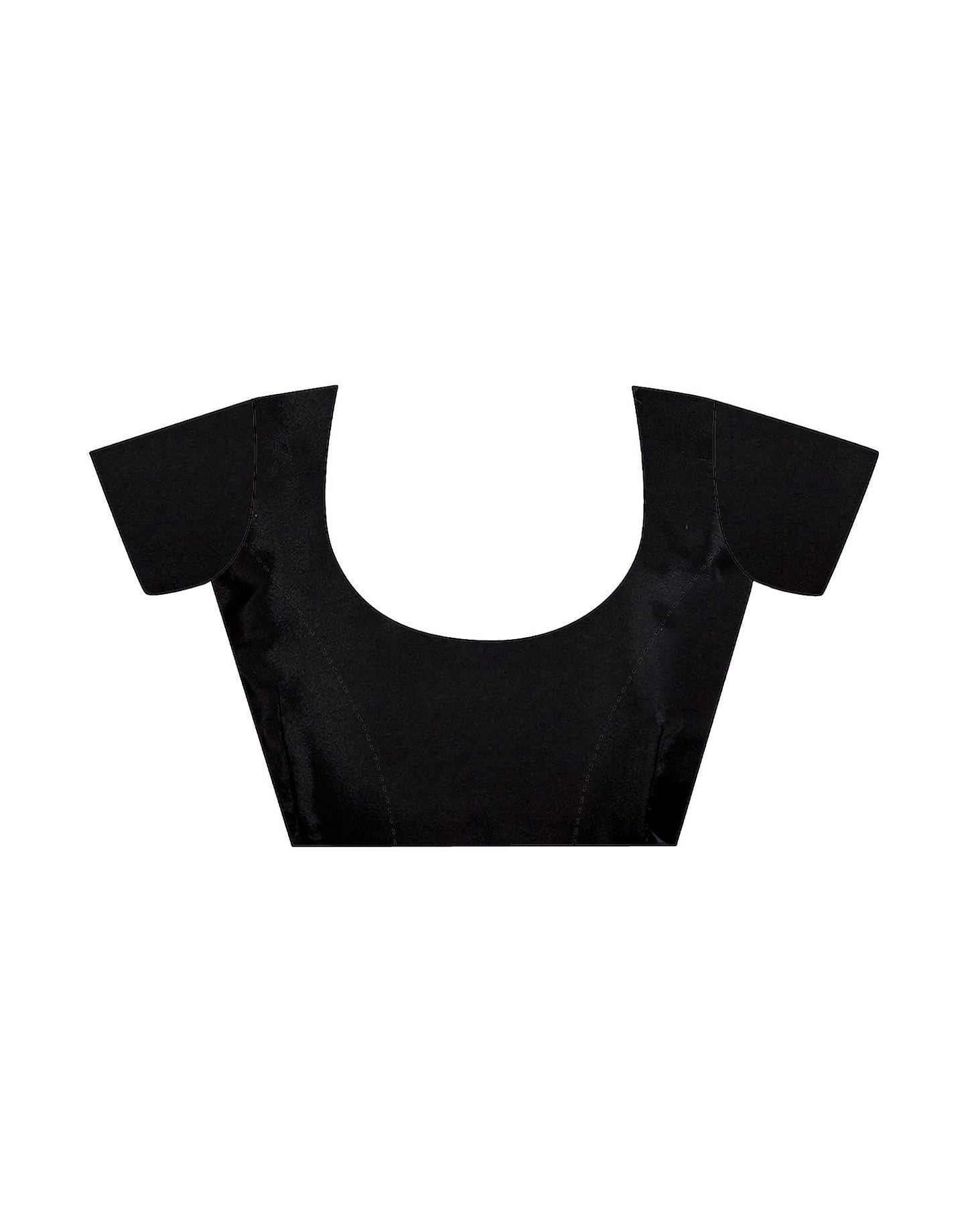 Rust Printed Silk Saree