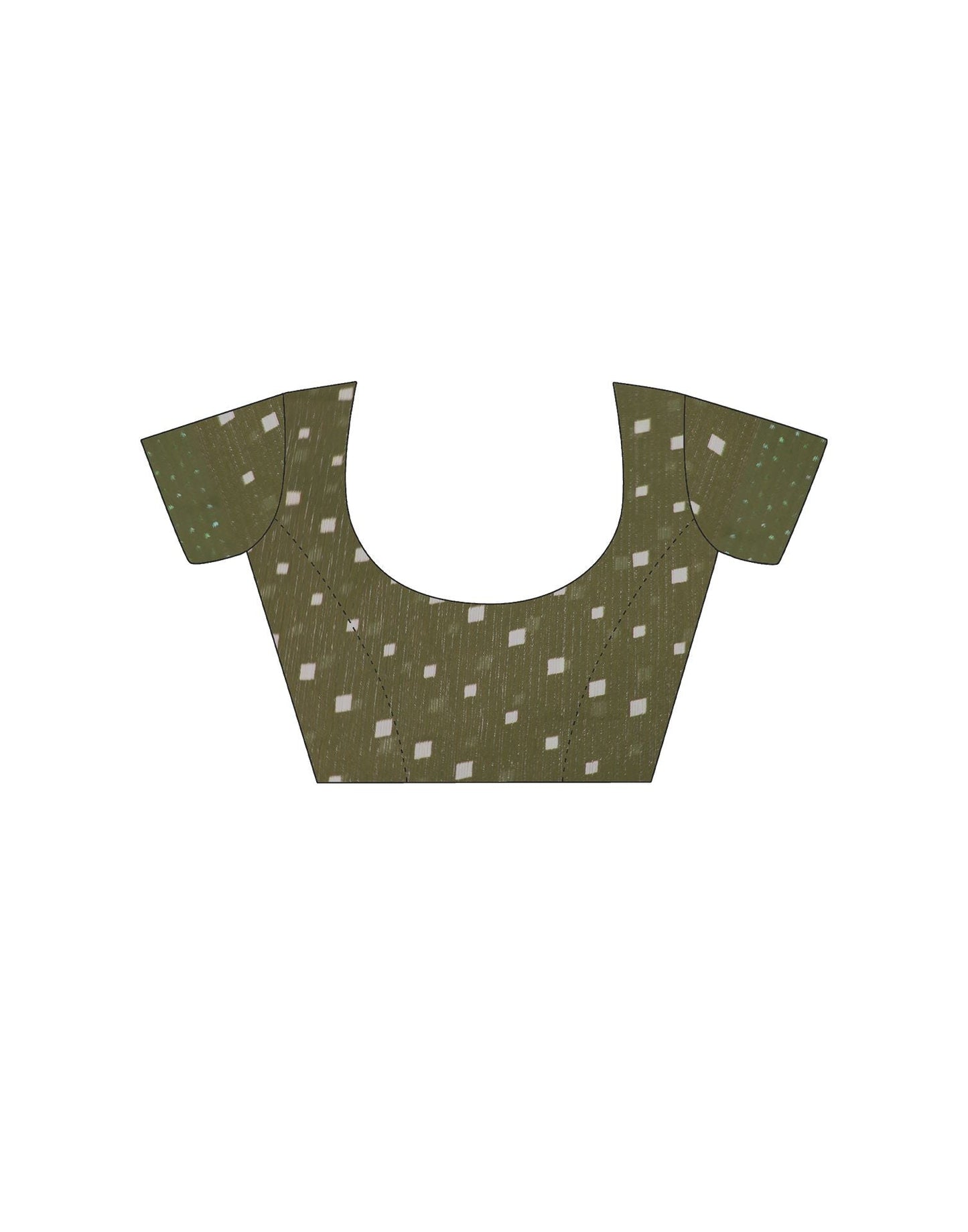 Beige Printed Georgette Saree