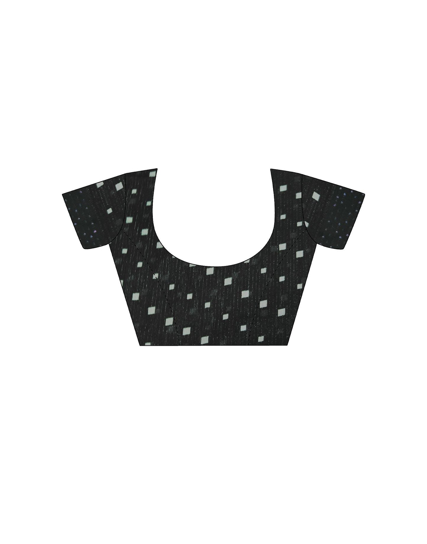 Multicoloured Printed Georgette Saree