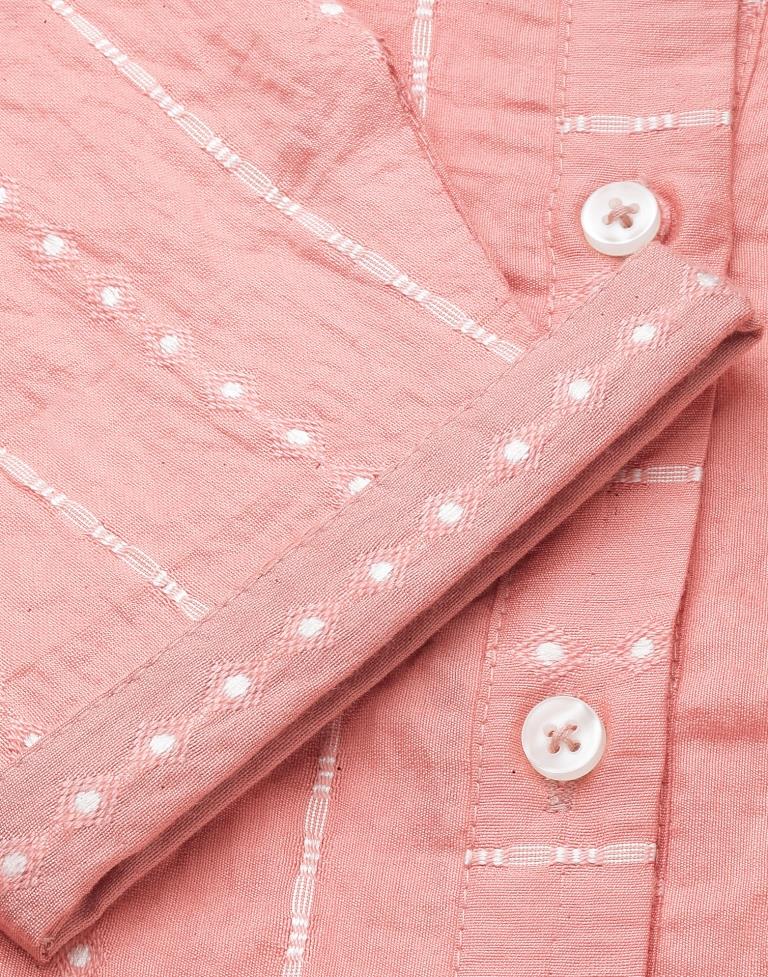 Pink Woven Shirt | Sudathi