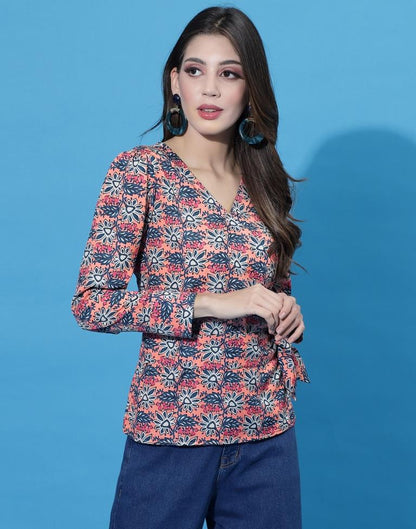 Multicolour Knot Top | Sudathi