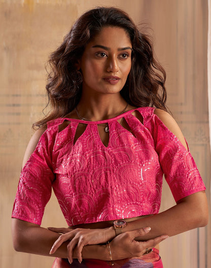 Mustard Printed Chiffon Saree