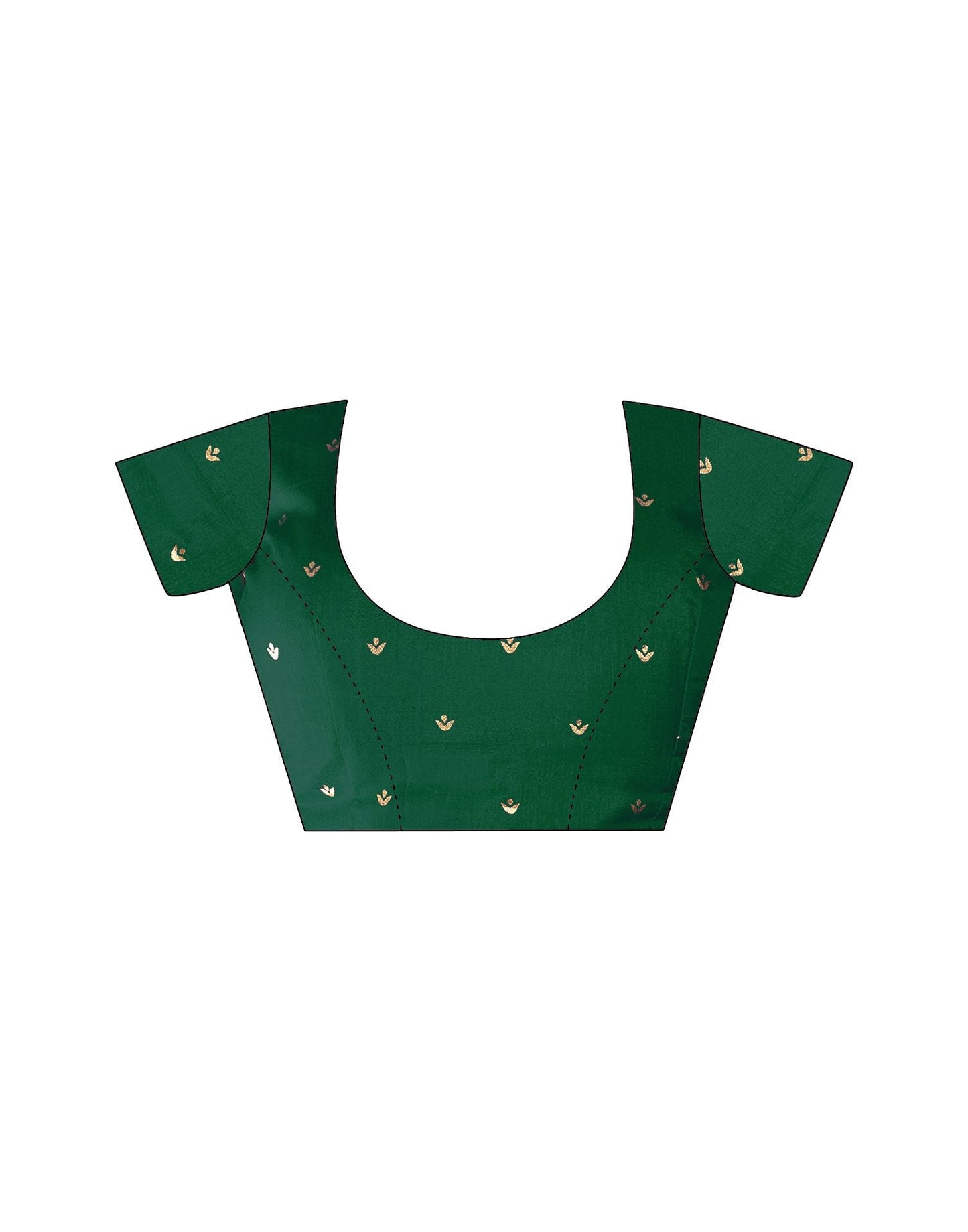 Light Pink Printed Silk Saree