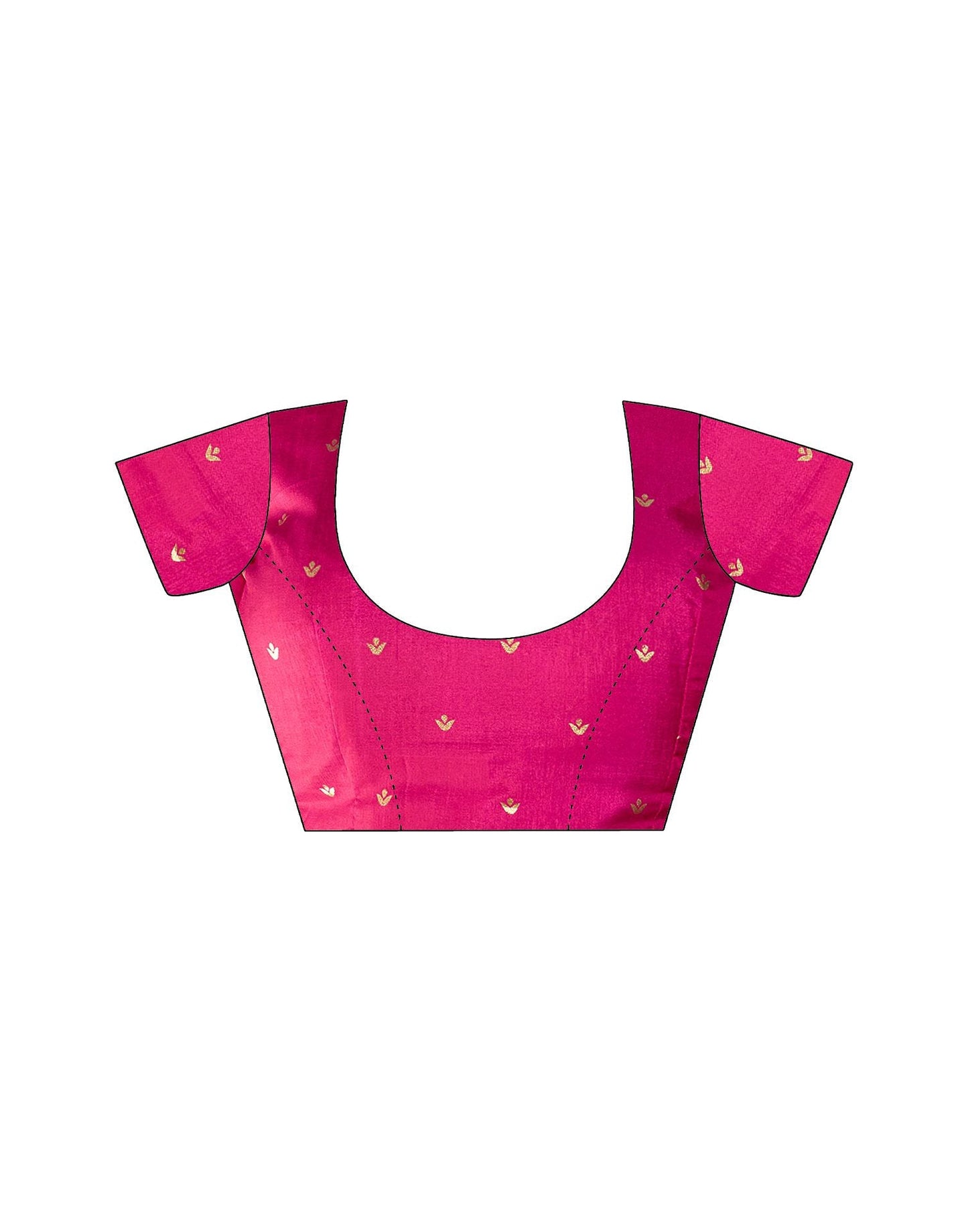 Musterd Printed Silk Saree