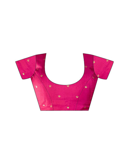 Musterd Printed Silk Saree