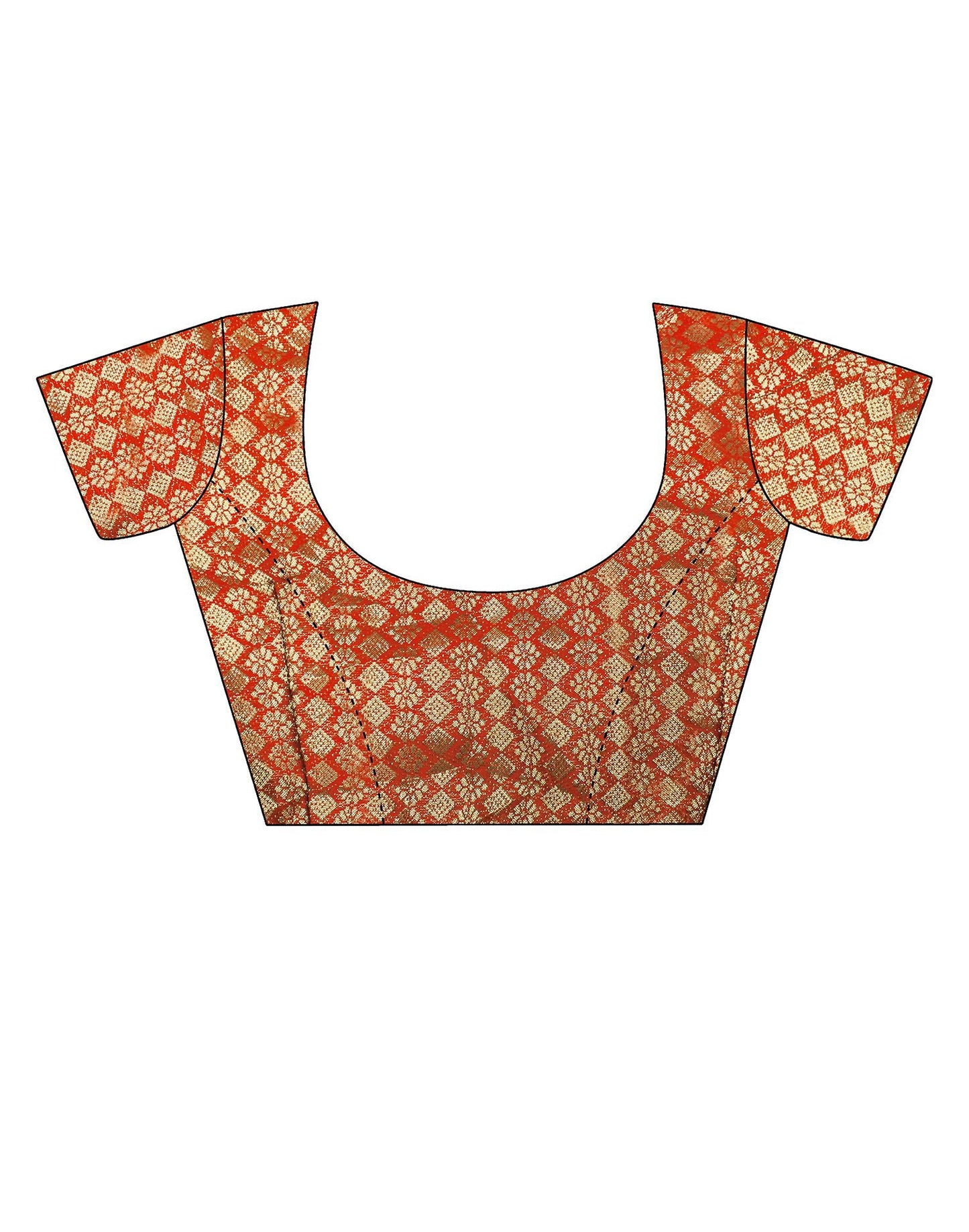 Turmeric Jacquard Gergette Saree