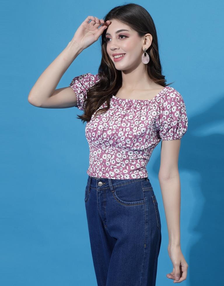 Pink Floral Top | Sudathi
