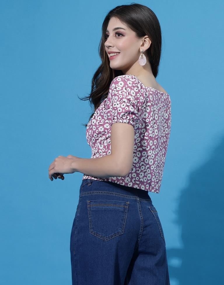 Pink Floral Top | Sudathi