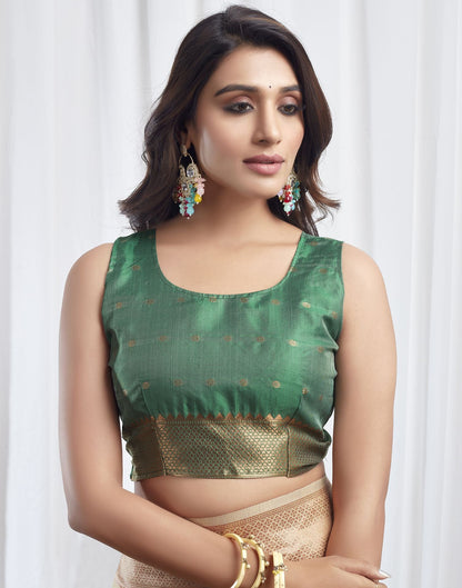 Light Yellow Jacquard Linen Saree