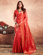 Red Silk Kanjivaram Saree