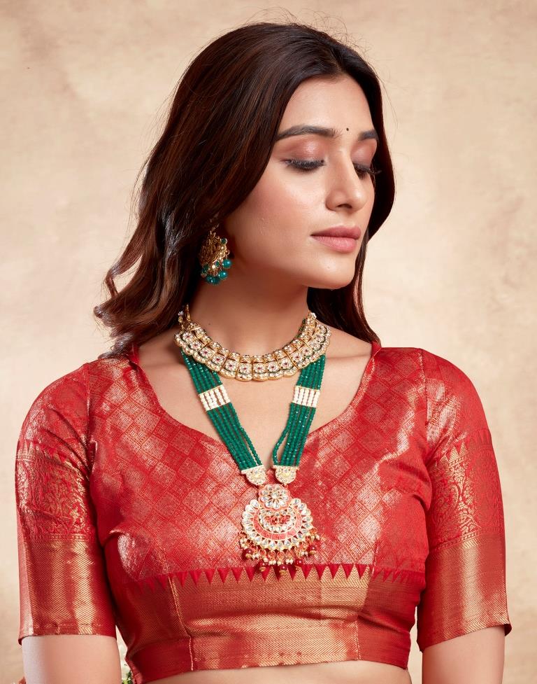 Red Silk Kanjivaram Saree