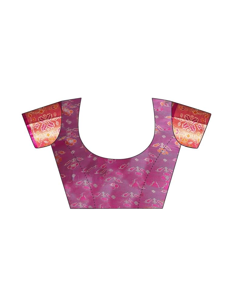 Rama Silk Woven Saree