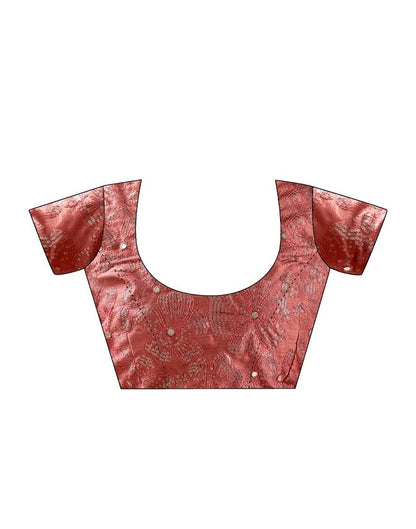 Light Yellow Chiffon Plain Saree