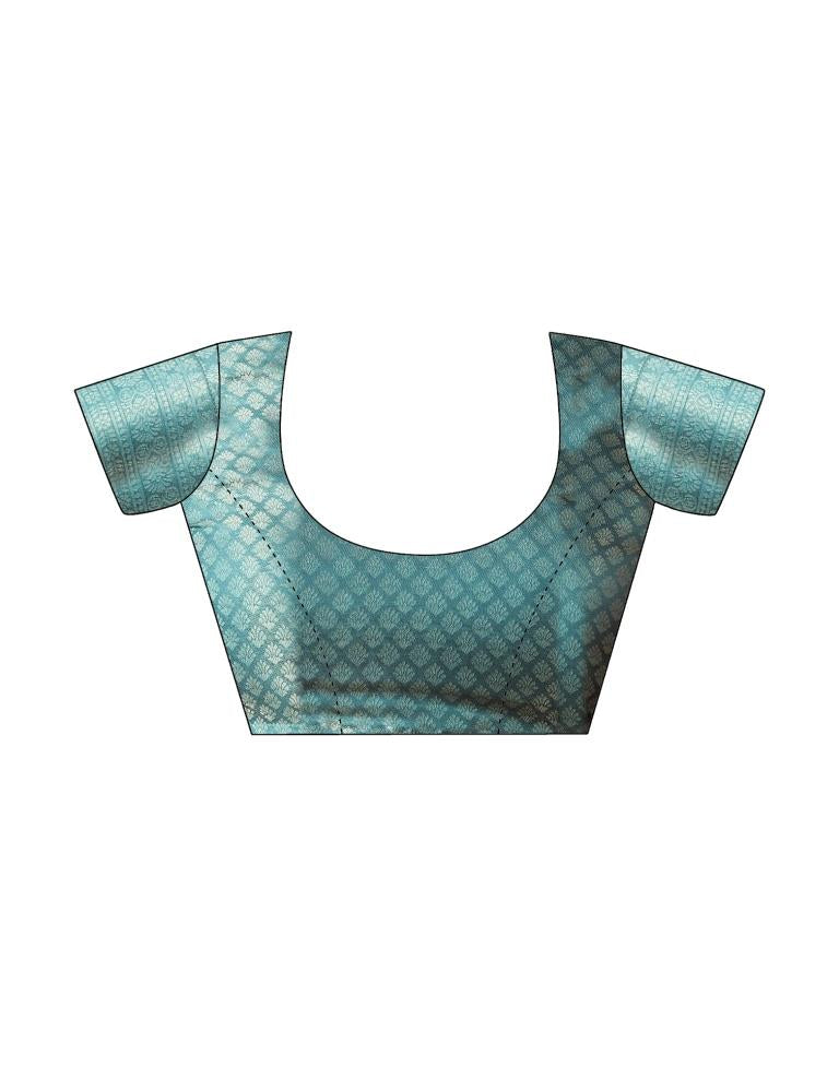 Multi Silk Printed Saree