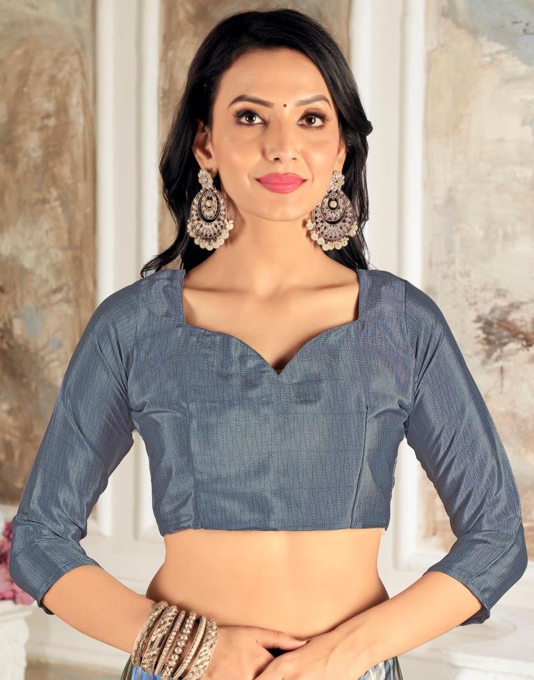 Multi Silk Printed Saree