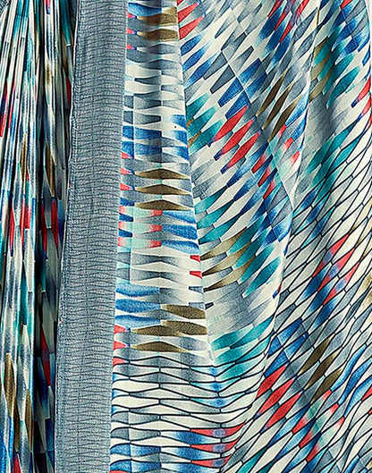 Multi Silk Printed Saree