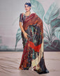 Multi Silk Printed Saree