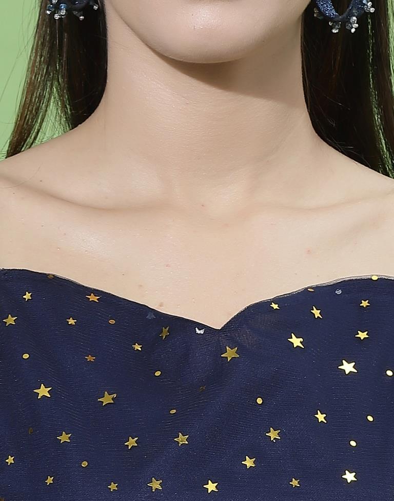 Navy Blue Cocktail Dress | Sudathi