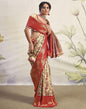 Golden Silk Woven Saree