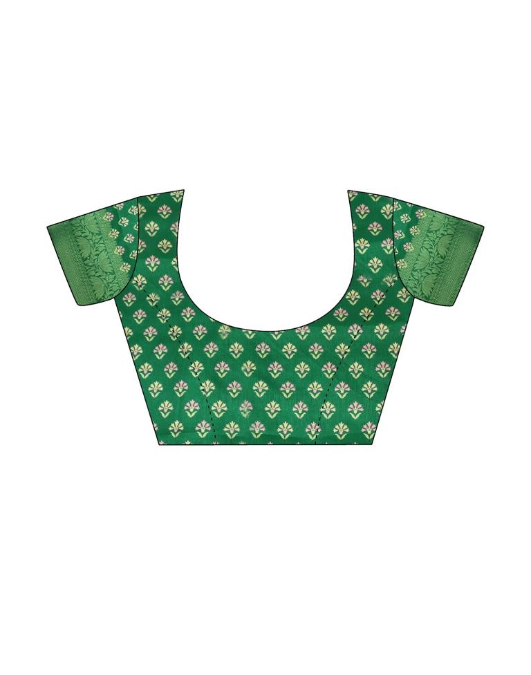 Multi Silk Printed Saree