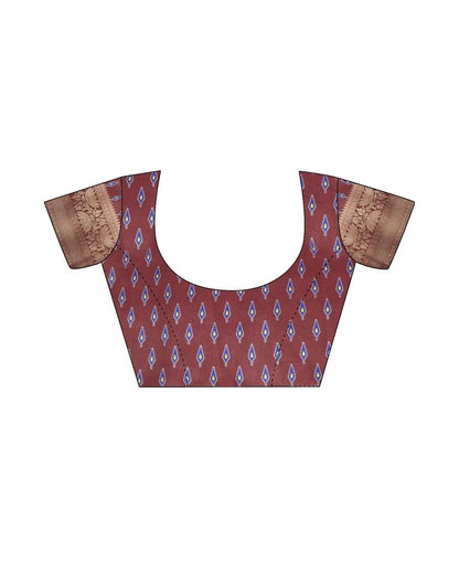 Multi Silk Printed Saree