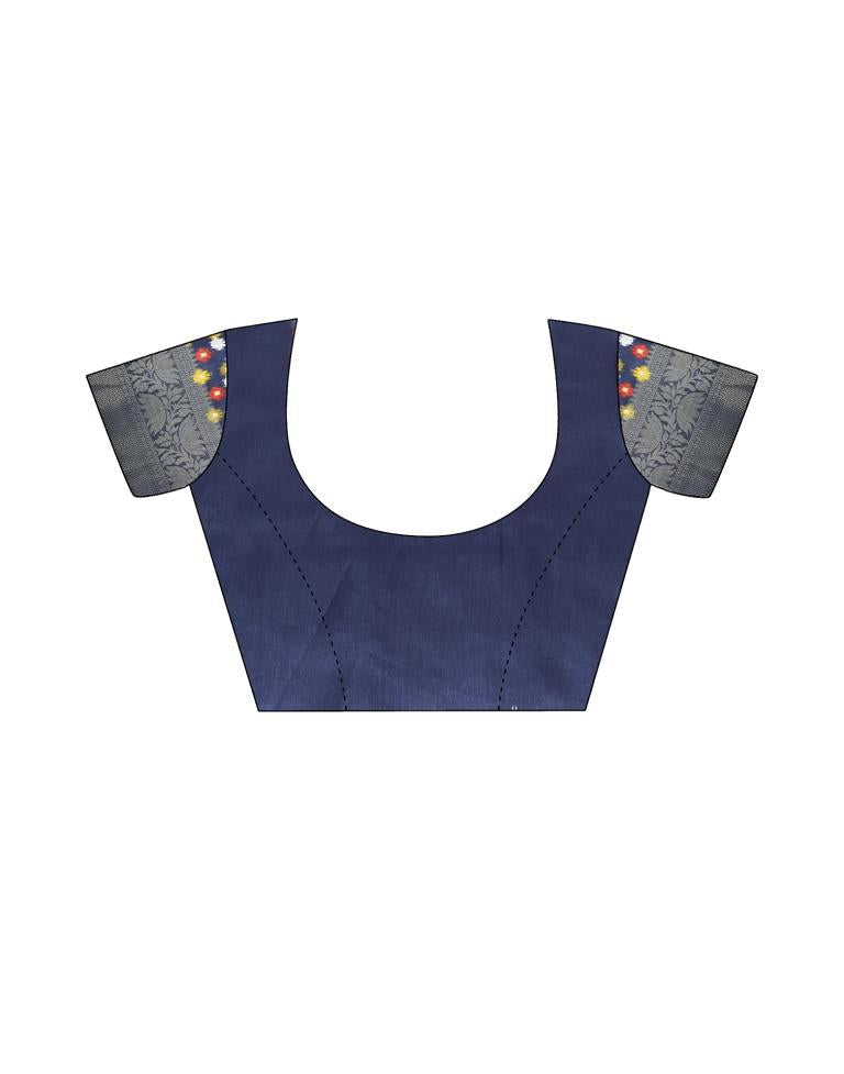 Multi Silk Printed Saree